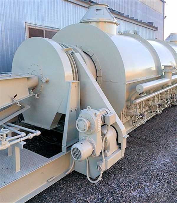 Lochhead Haggerty 0.9m X 9.1m Carbon Reactivation Kiln)